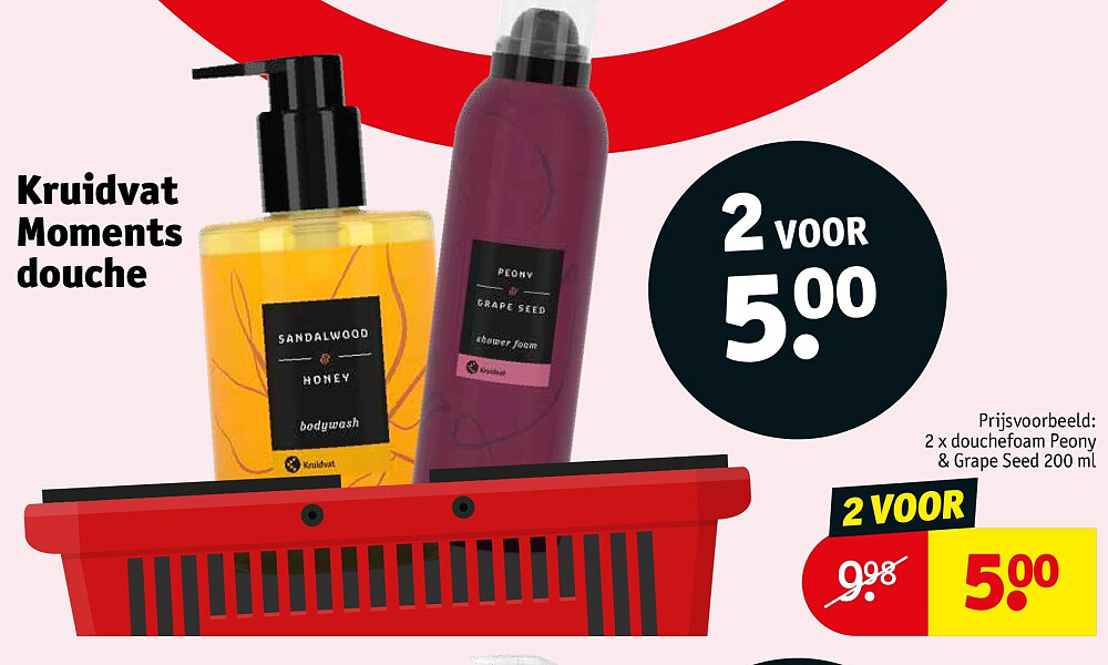 Kruidvat Moments douche