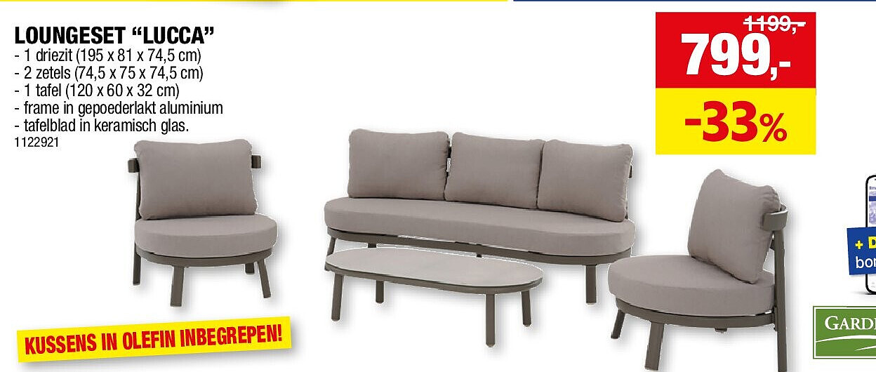 LOUNGESET “LUCCA”