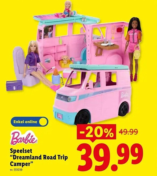 Speelset "Dreamland Road Trip Camper"