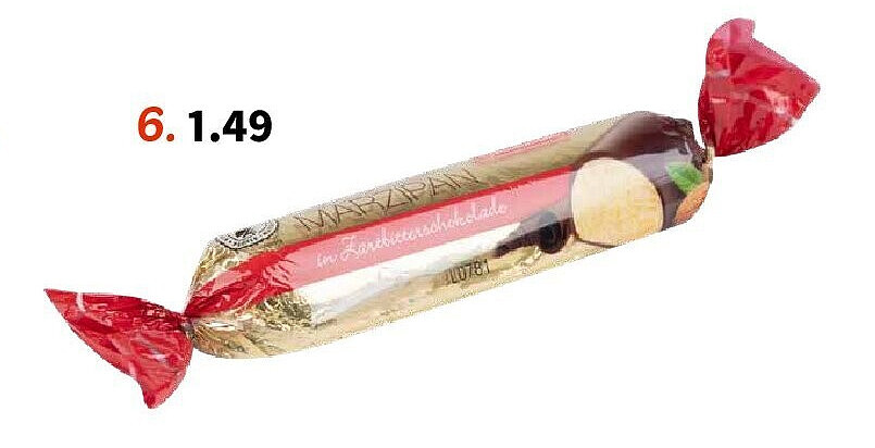 Broodje marsepein 100 gr