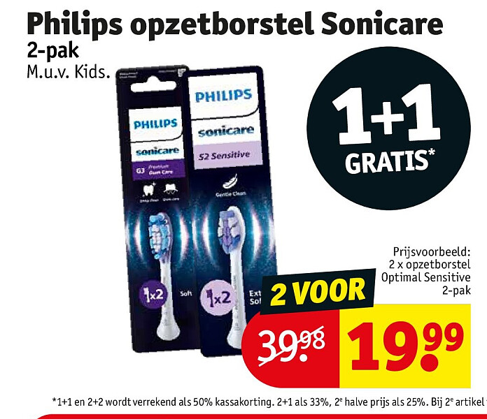 Philips opzetborstel Sonicare