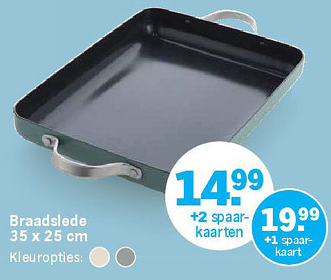 Braadslede 35 x 25 cm