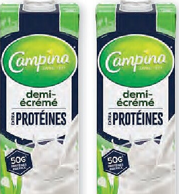 Halfvolle melk extra proteïnen