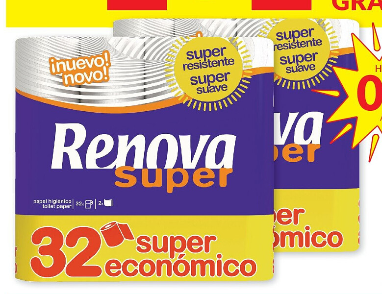 Renova Super toiletpapier 32 rollen