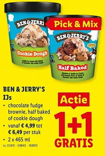 BEN & JERRY'S IJs