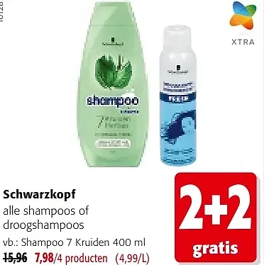 Schwarzkopf alle shampoos