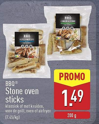 Stone oven sticks