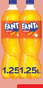 Fanta Orange 1,25 l