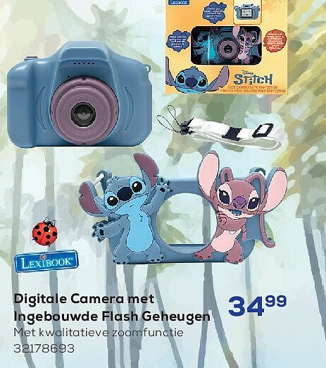 Digitale Camera met Ingebouwde Flash Geheugen