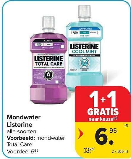 Mondwater Listerine