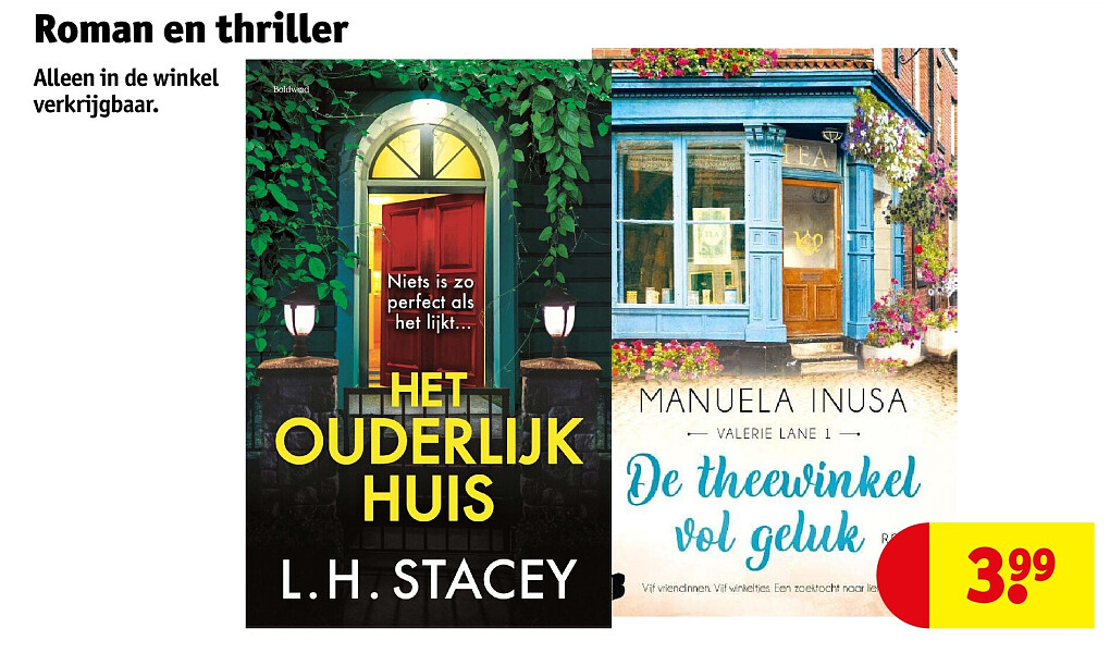 Roman en thriller