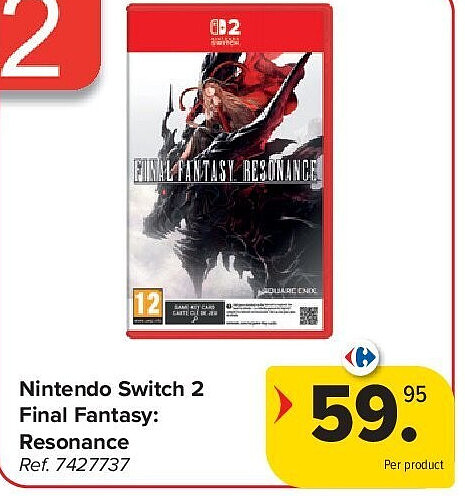Nintendo Switch 2 Final Fantasy: Resonance