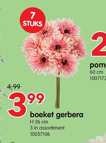 boeket gerbera