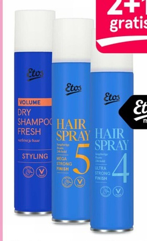 Etos Mega Strong haarlak 250 ml