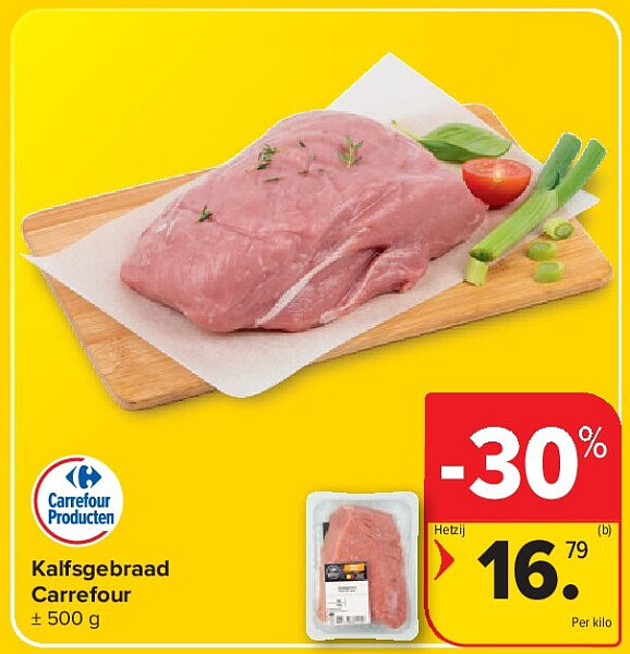 Kalfsgebraad Carrefour