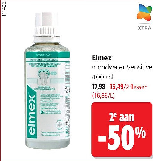Elmex mondwater Sensitive 400 ml