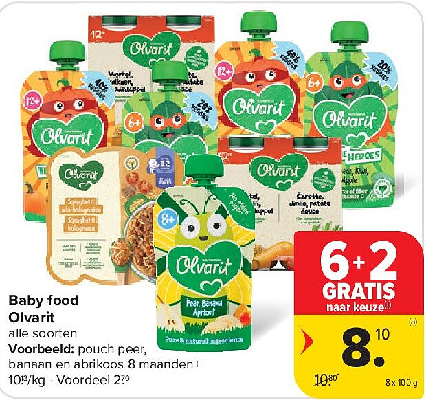 Baby food Olvarit