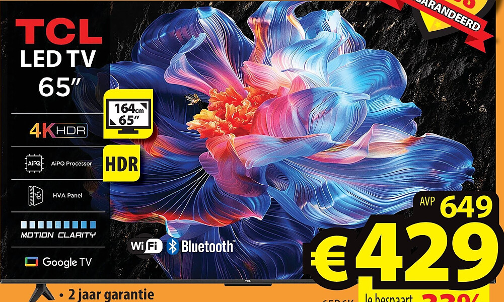 TCL LED TV 65" 65P6K