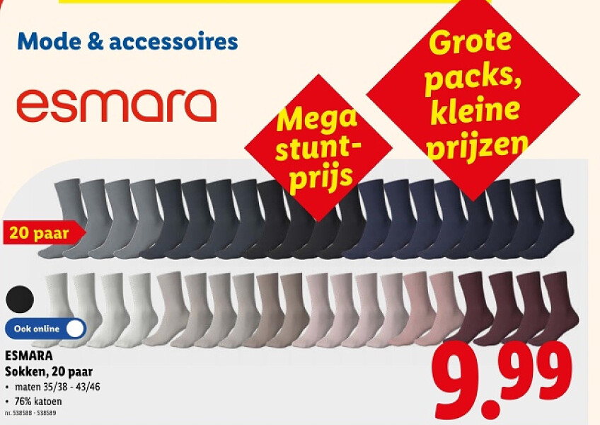 Sokken, 20 paar