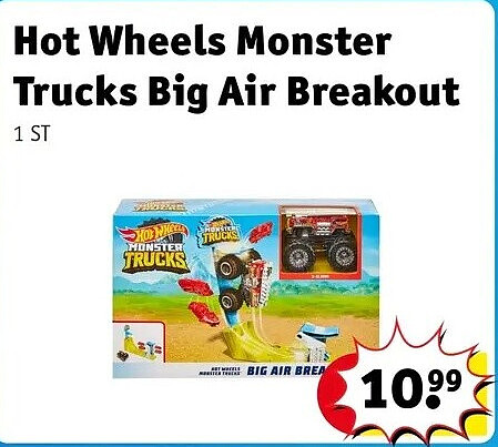 Hot Wheels Monster Trucks Big Air Breakout