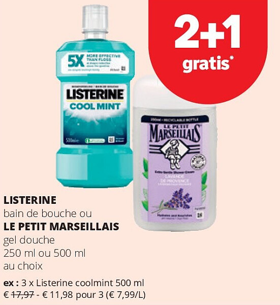 LISTERINE bain de bouche