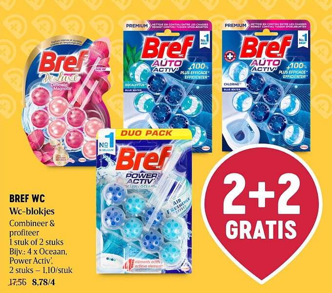 BREF WC Wc-blokjes