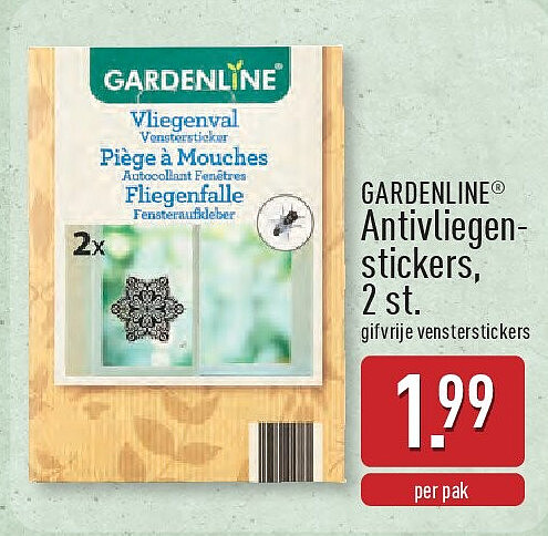 Antivliegen­ stickers, 2st.