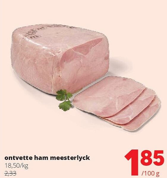 ontvette ham meesterlyck
