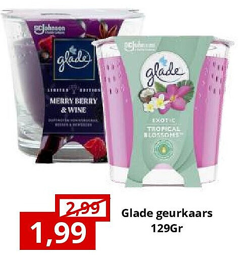 Glade geurkaars 129Gr