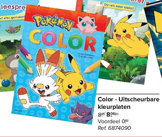 Color - Uitscheurbare kleurplaten