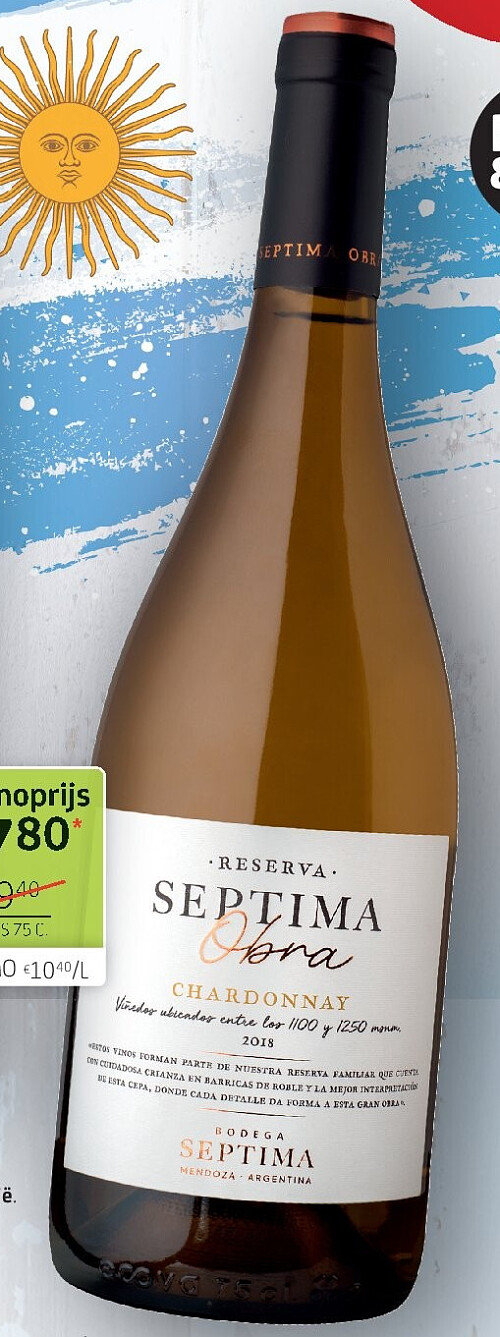S e9ptima Obra Chardonnay Reserva