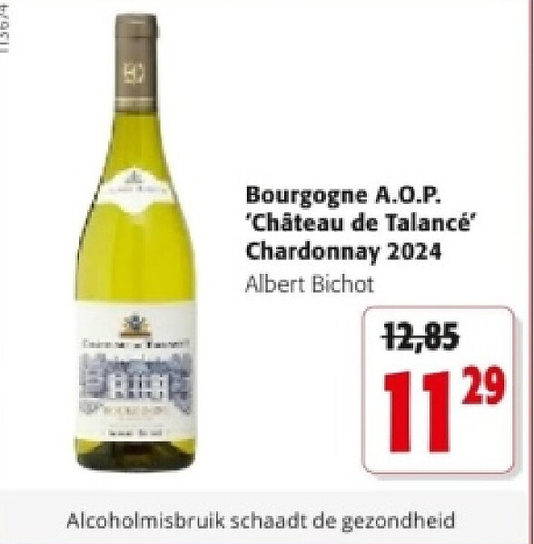 Bourgogne A.O.P. 'Château de Talancé' Chardonnay 2024