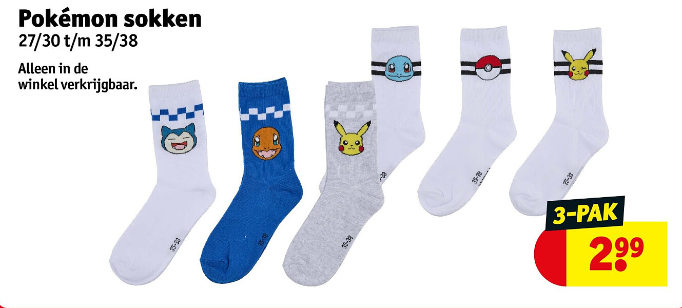 Pokémon sokken