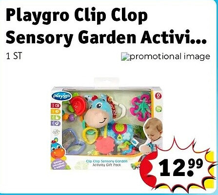 Playgro Clip Clop Sensory Garden Activi...