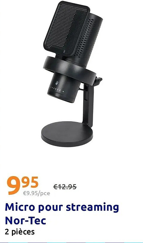 Micro pour streaming Nor-Teс