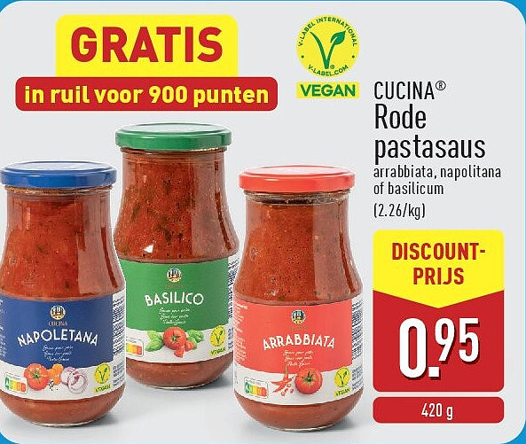 Rode pastasaus