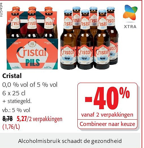 Cristal 5 % vol