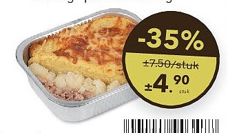 1 ovenschotel met gehakt en bloemkool