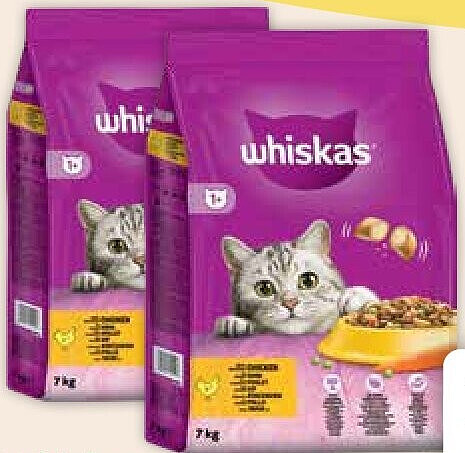 Whiskas croquettes pour chat 7 kg