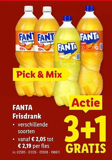 FANTA Frisdrank