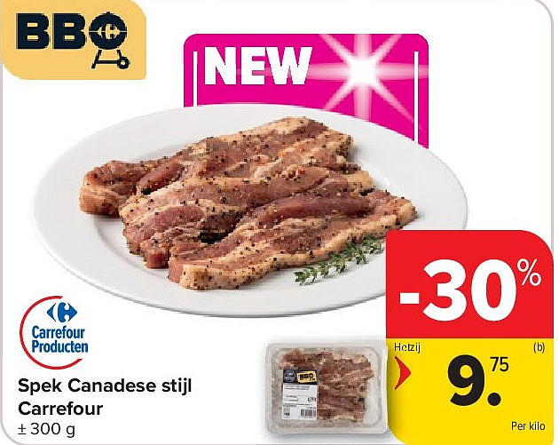 Spek Canadese stijl Carrefour