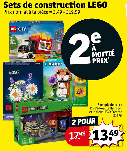 Sets de construction LEGO 2 POUR