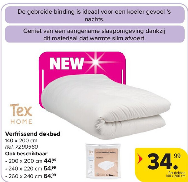 Verfrissend dekbed