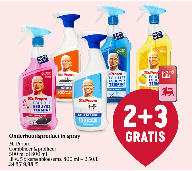 Onderhoudsproduct in spray