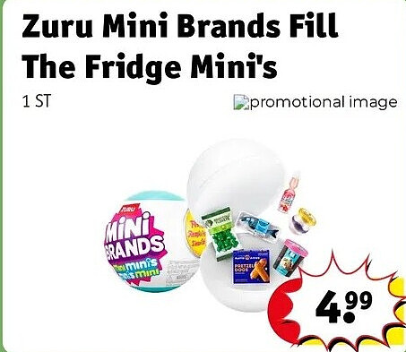 Zuru Mini Brands Fill The Fridge Mini's