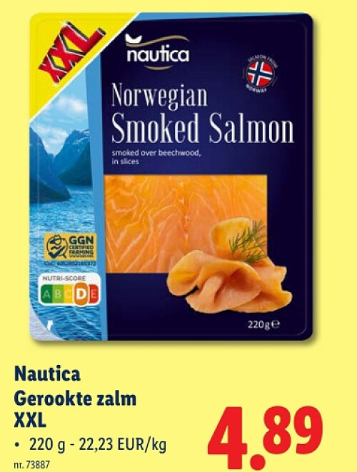 Gerookte zalm XXL