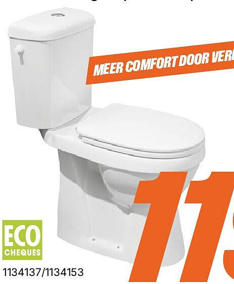 Verhoogd WC-pack "Sana"