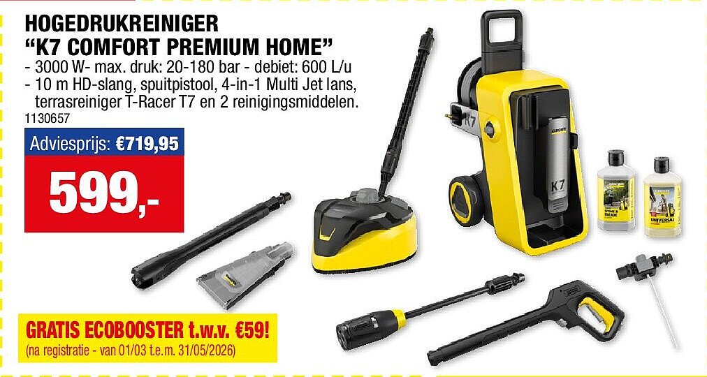 HOGEDRUKREINIGER “K7 COMFORT PREMIUM HOME”