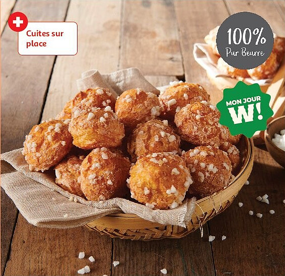 Chouquettes pur beurre
