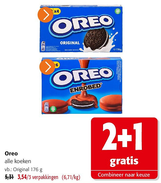 Oreo alle koeken